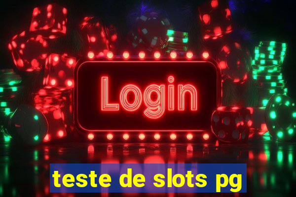 teste de slots pg